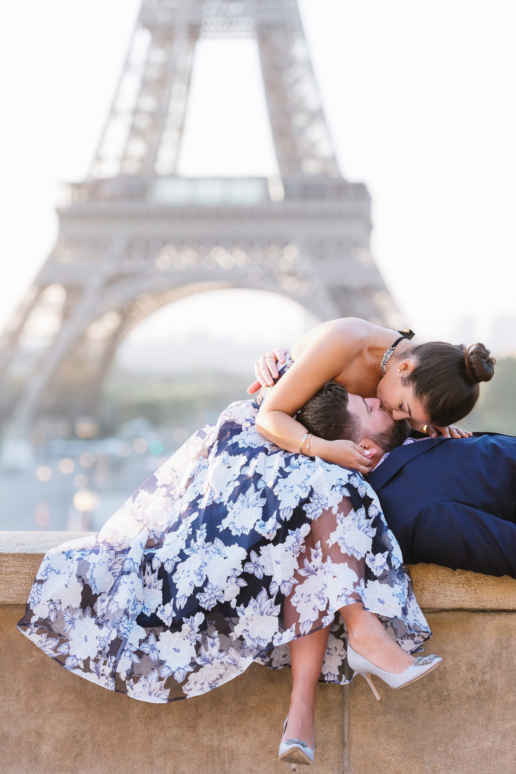 Romance at the Eiffel Tower