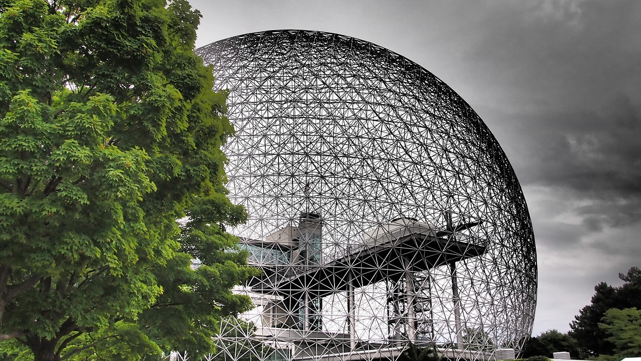 The Biosphere Museum in Montreal, Canada