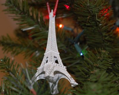 Eiffel Tower at Christmas